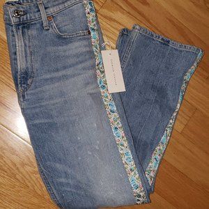 Citizens of Humanity Demy Flare Flora Stripe